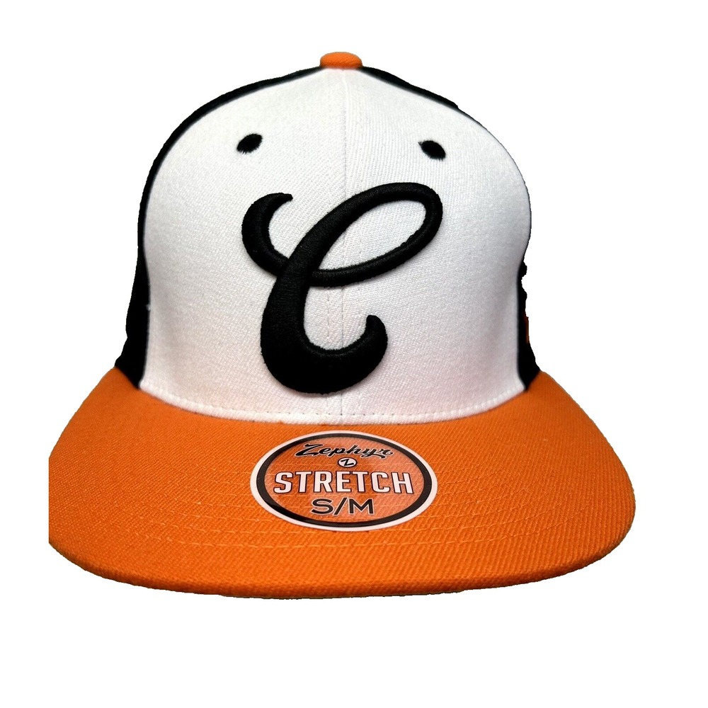 Zephyr Stretch Small/Medium OSU Oklahoma State Cowboys Fitted Ball Cap (YB)